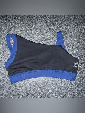 Tiger Friday Black & Blue Dance Top Size Child Medium